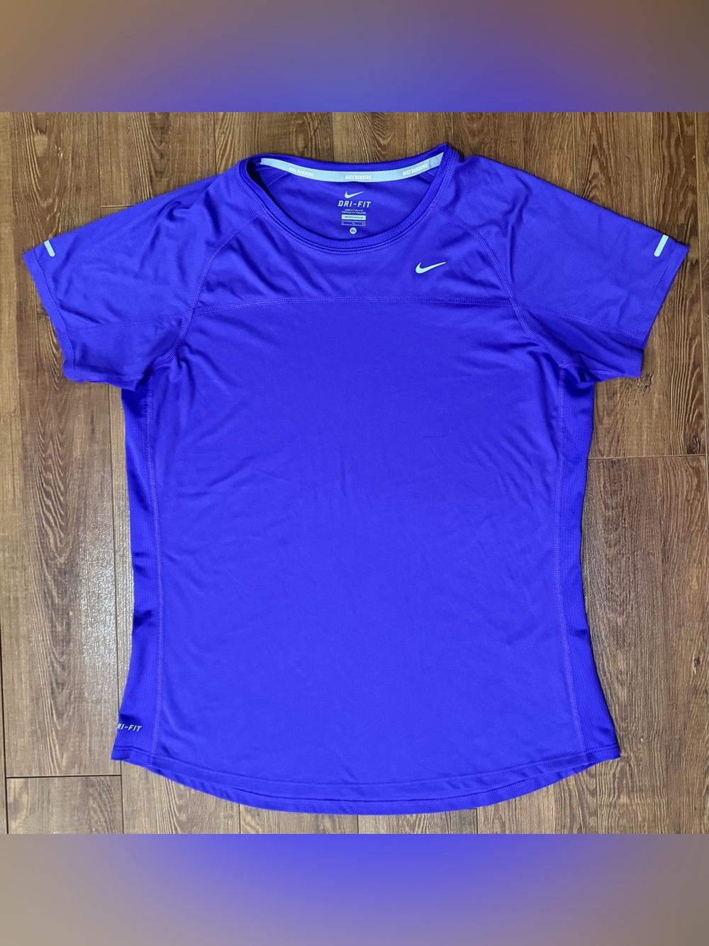 Women’s Nike Miler Dri-FIT Running Shirt - Purple - Size XL